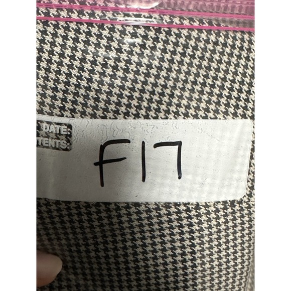 Ann Taylor Loft, Women's Marissa Straight Pants (2),Houndstooth & Blue Plaid, 00 - Picture 8 of 8